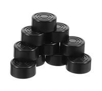 TOYANDONA 20 Pièces Capuchons Pédale Effet Guitare Noir Surface Antidérapante Protection Renforcée Facile à Installer Compatible Plupart des Pédales Standard