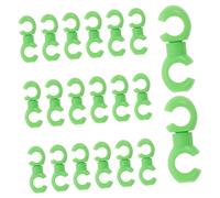 TOYANDONA 20 pièces Clip de Câble Clips de Fixation pour Gaine de Frein et Dérailleur Gestion des Câbles pour Support Pratique et Vert