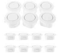 TOYANDONA 20 pièces Couvre-Trous pour Pare-Chocs Auto Protection et Adaptable pour Capteurs de Voiture Installation Facile Compatible Multiples Modèles