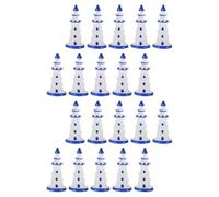 TOYANDONA 20 Pièces Edge Resin Models for DIY Micro Landscape and Dollhouse Decor Nautical Charm for Terrariums and Fairy Gardens