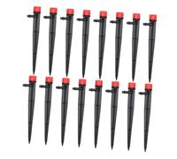 TOYANDONA 20 Pièces Kit de Goutteurs Irrigation Réglables Piquets pour Système Irrigation Automatique Émetteurs pour Plantes Pots et Potagers
