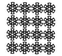 TOYANDONA 20 Pièces Lot de Paniers de Bâtons de Randonnée Forme de Protection Antidérapante pour Bâtons de Marche Neige Boue et Glace Accessoires Durables pour Trekking Plein Air