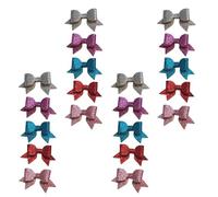 TOYANDONA 20 Pièces Pince à Cheveux Nœud pour Chien, Tête Décorative PU | Chiot et Animal de Compagnie, Usage Quotidien ou Grand Événement, Garde les Poils