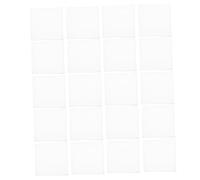 TOYANDONA 20 Pièces Serviettes à Main Jetables Serviettes de Nettoyage Microfibre pour Camping Salon Blanches pour Usage Unique Hygiénique