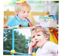 TOYANDONA 20 pièces Set de Kazoos Plastique Colorés pour Garçon Fille Instruments Robustes et Sécurisés pour Fêtes Jouets Musicaux Éducatifs pour Débutants et Créativité