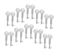 TOYANDONA 20 Pièces Type Metal Emergency Stop Button Keys For Reset And Industrial Lift Key Replacement