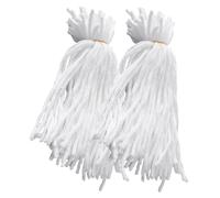 TOYANDONA 200 Pièces Corde de Coton Absorbant Cordon de mèche à arrosage Automatique Bouton Snap de la Corde TAG arrosage à libération Lente pour Les Plantes Blanche
