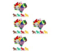 TOYANDONA 200 Pièces Décoration Cheval en Feutre Scandinave pour Noël,