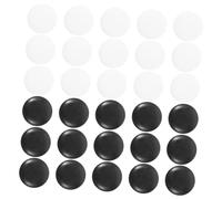 TOYANDONA 200 Pièces Jeu De Go Compactes en Résine Lisse Artisanales Accessoires Traditionnels pour Clubs Et Débutants Pierres De Jeu Faciles À Ranger