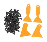 TOYANDONA 204 Pièces Miniature Dollhouse Bricks Set with Tools Mini Bricks for Scale Tiny House Model DIY Realistic Grey Clay Blocks for Handmade Craft and Decoration