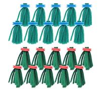 TOYANDONA 20pcs Balais Flottants pour Aquarium en Éponge Verte, Brosse de Ponte pour Œufs de Poisson, Facile à Entretenir, pour Élevage et Décoration D'aquarium