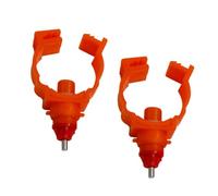 TOYANDONA 20pièces Abreuvoir pour Poulets à Vis Distributeur Eau pour Volailles Abreuvoir Automatique pour Poules