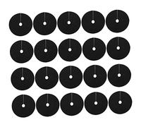 TOYANDONA 20pièces Anneaux De Contrôle pour Arbres Lot de Tissu Non Tissé Protection Mauvaises Herbes Fonction Anti-Maladies Adaptés Au Jardin Et Verger