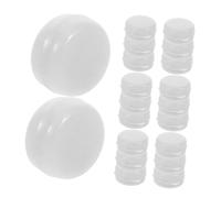TOYANDONA 20pièces Hochet à Clochette Pour Garçon Fille Balles De Hochet Plastique Inserts Sonores Pour Jouets De Garçon Fille Loisirs Créatifs Avec Billes De