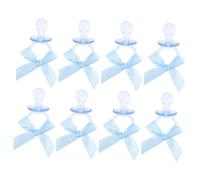 TOYANDONA 20pièces Lot De Sucettes Avec Nœud Cadeau Pour Révélation Fête Prénatale Et Shower