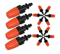 TOYANDONA 20pièces Système Irrigation Goutte à Goutte pour Jardin Kit Arroseurs Goutteurs Émetteurs Anti-colmatage pour Potagers Et Pelouses