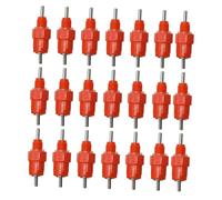 TOYANDONA 22 Pièces Abreuvoir Automatique pour Volaille Nipple à Vis pour Poules Accessoires Inoxydable de Distribution Eau Durable Facile à Installer