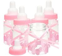 TOYANDONA 24 Pièces Boîtes Mini Bouteille Genre Faveurs En Vrac Enveloppé Bonbons Bouteille Faveurs Mini Biberons Pour Baby Shower Biberon Biberons Miniature Petit