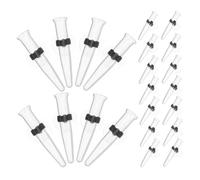 TOYANDONA 24 pièces Tubes pour Fleurs avec Transparentes Supports de Tiges Réutilisables pour Conservation et Transport de Fleurs Fraîches