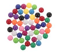 TOYANDONA 240 Billes colorées de 10 mm - Boules de comptage et de tri - Jouets de Remplacement pour Plateau de Course - Boules de Jeu pour Dames Chinoises