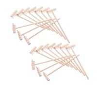 TOYANDONA 24Pcs Bac À Sable Râteau Mini Jardin Sol Râteau Mini Sable Outils De Jardinage Zen Outils Petit