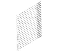 TOYANDONA 25 Pièces Brosse à Paille En Acier Inoxydable Paille En Métal Pour Bouteilles Pailles Bouilloire Portative Laboratoire Enfant Tube à Essai Nylon Propre