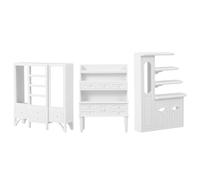 TOYANDONA 25 pour Maison de Poupée - Buffet Large, Armoire D’Art 30, Meuble Modèle 11 - Kit Décoration Petit Meuble de Salon Réaliste pour Accessoire Maison Miniature