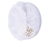 TOYANDONA 260 pièces Kit de Embouts Argentés pour Boucles Oreilles Accessoires DIY pour Création de Bijoux Butées et Fermoirs pour Boucles Oreille Femmes et Hommes et Élégant