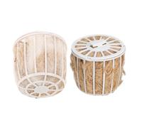 TOYANDONA 2ensemble Matériau De Nidification Fibres De Jute Naturel pour Oiseaux De Doux Et Confortable pour Canaris Pinsons Et Perroquets Habitat Sain Et Facile à Entretenir