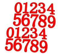 TOYANDONA 2ensembles Chiffres Bois Soi-même Ornements Bois Jouets Éducatifs Pour Mathématiques Décorations De Chiffres Inachevées