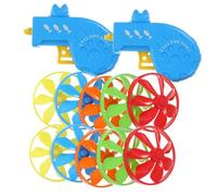 TOYANDONA 2ensembles Jouets pour Chats avec Hélices Volantes Colorées Jouets Interactifs pour Le Chasse Jeu Style Aléatoire