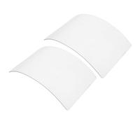 TOYANDONA 2pcs Vitre De Remplacement Pour Capot De Sablage Lentille De Protection En Verre Organique 2 Pièces Pour Travailleurs En Découpe Et Ponçage Protection Légère