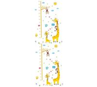TOYANDONA 2pièces Autocollant De Mesure De Hauteur Pour Garçon Fille Avec Personnages Animés Déco Murale Amovible Pour Chambre Garçon Fille Et Salle De Jeux Stickers Amusants Et