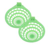 TOYANDONA 2pièces Bassin De Nidification pour Oiseaux Lot de Bols De Nidification Plastique Accessoire pour Nids Oiseaux Support De