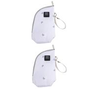 TOYANDONA 2pièces Chauffe-biberon Portable Usb Température Pour Garçon Fille Maintien Chaleur Et Préservation Du Lait Maternel Utilisation Voiture Et Déplacements Arc-ciel