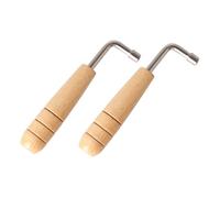 TOYANDONA 2pièces Clé Accordage Pour Lyre Et Harpe Outil De Réglage Professionnel Lot De Accessoires