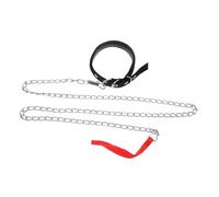 TOYANDONA 2Pièces Colliers pour Animaux de Compagnie Réglables Noir Fournitures Durables pour Chiens Colliers de Traction