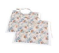 TOYANDONA 2pièces Écharpe Allaitement Muslin Coton Couverture Respirante Pour Nourrissons Scarf Multifonctionnelle Et Discrète Pour Mères Utilisation Public Lavable Machine