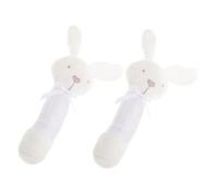 TOYANDONA 2pièces Jouets Animaux Récipients à Secouer Pour Anneaux Râleurs Adorables Animaux Pour Éveil Auditif Et Visuel Des Nouveaux-nés