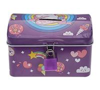 TOYANDONA 2pièces Licorne Garçon Fille Banque à Monnaie Colorée Et Charmante pour Garçons Et Filles Décoration De Chambre Style Aléatoire
