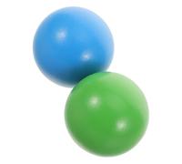 TOYANDONA 2pièces Lot de Boules De Croquet Bois pour Pelouse Jeux De Jardin Et Plein Air Boules De Jeu pour Fêtes Et Réunions De Famille