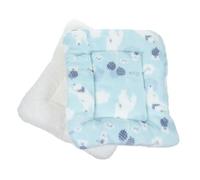 TOYANDONA 2pièces Matelas pour Animaux De Compagnie avec Motifs Mignons Matelas Douillet pour Petits Rongeurs Et Animaux pour Hamsters Et Cochons Hiver Chaleureux Et Confortable
