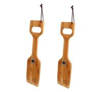 TOYANDONA 2pièces Outils De Nettoyage De Barbecue avec Ouvre-Bouteille Spatule Et Grattoir pour Grillade Plein Air