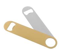 TOYANDONA 2pièces Ouvre-bouteilles Portable Inox Multifonction pour Bière et Canettes Outil Manuel Ergonomique pour Bar Cuisine Fêtes et Voyages