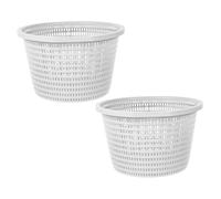 TOYANDONA 2pièces Paniers De Remplacement pour Piscine Série Filtres De Piscine Plastique Bac Écumoire pour Pompe De Capacité Élimination des Débris