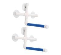 TOYANDONA 2pièces Perchoir De Douche pour Oiseaux avec Ventouse Support De Bain pour Perroquet Perchoir De pour Perruches Et Calopsittes Facile à Installer