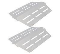 TOYANDONA 2pièces Plaque Chauffante pour Barbecue à Gaz Accessoire Acier Inoxydable Surface Lisse Et Sûre pour Utilisation
