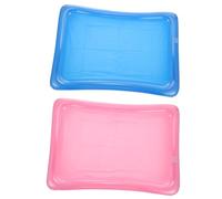 TOYANDONA 2pièces Porte-gobelet Gonflable Flottant pour Piscine Plateau Flottant De Fête Aquatique Refroidisseur De Bière Et Boissons