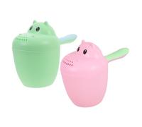 TOYANDONA 2pièces Rince-gobelet De Bain Pour Garçon Fille Gobelet De Rinçage De Shampoing Pour Garçon Fille Cuillère De Bain Avec Capacité Pour Lavage Des Cheveux