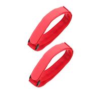 TOYANDONA 2pièces Sangles De Fixation Auto-agrippantes pour VTT Accessoires De Transport Et Stockage Sangles De Serrage Réglables avec Crochet Et Boucle Rouge
